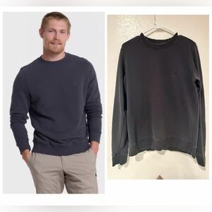 Vuori Black Men’s Cypress Crew Crewneck Pullover Athleisure Sweatshirt size M